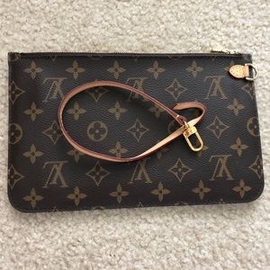Authentic Louis Vuitton Neverfull Pouch MM